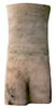 Torso masculino, refractario